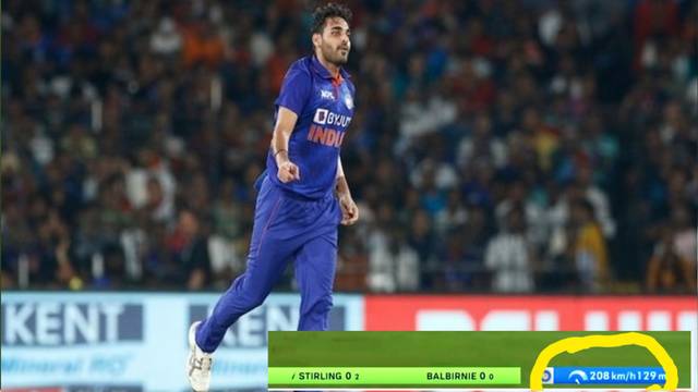 criccrank (78) IRE vs IND: Not Umran but Bhuvneshwar Kumar broke Akhtar's world record? Ball still not recorded with 208 KMPH thrown