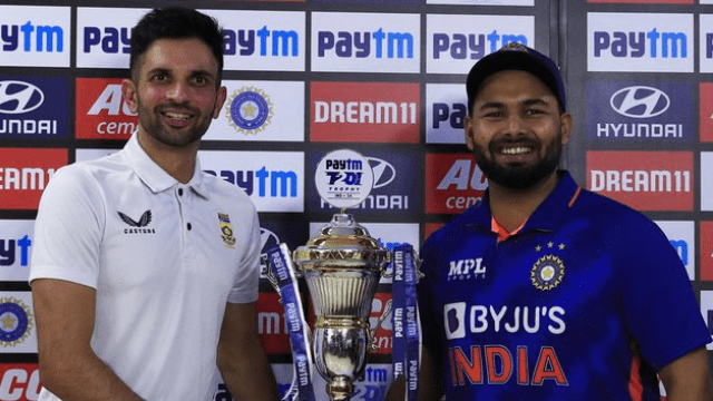 INDvsSA: The series ended in a 2-2 draw, Rishabh said "100% as captain and as a player" you tell the rest.