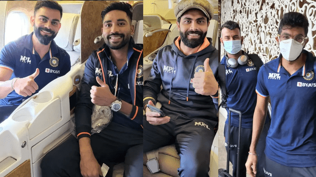 www.criccrank.com (39) Team India leaves for England tour, players including Virat, Pujara, Jadeja shared a stylish picture of the trip