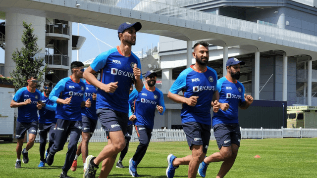www.criccrank.com (83) Team India reached England, team was seen practicing under the leadership of Virat, see