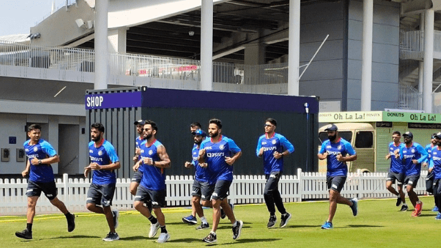 Team India reached England, team was seen practicing under the leadership of Virat, see