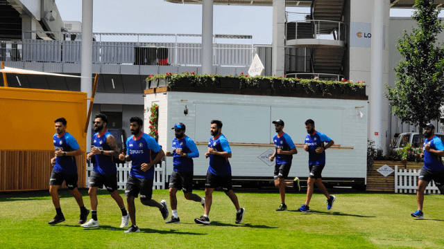 Team India reached England, team was seen practicing under the leadership of Virat, see