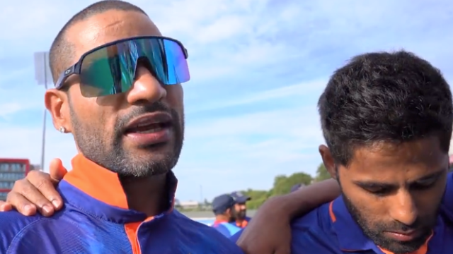 Video: Captain Shikhar Dhawan's 43-second video released just before the IND vs WI match, gave this message to the youth of the team