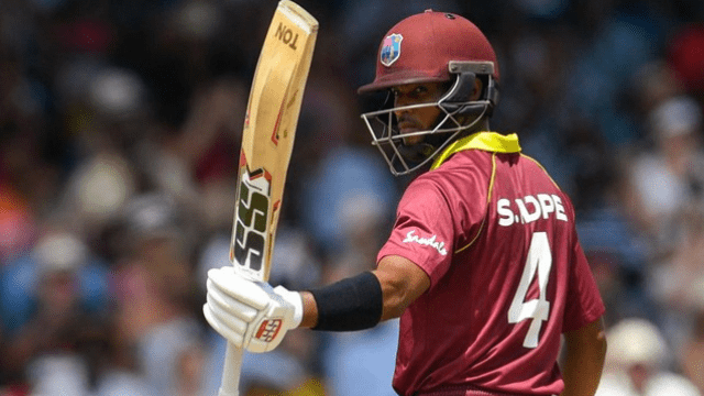 IND vs WI: Shai Hope hits a six and completes a century in the 100th match, says "I enjoy doing this"