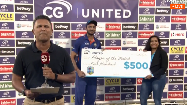 IND vs WI: Axar Patel's stormy 64 runs match, IND won the match by 2 wickets, Samson also shone, made this world record