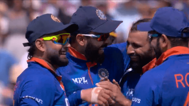 Butler clean bowled by Mohammed Shami's "rocket speed yorker", blew Butler's senses