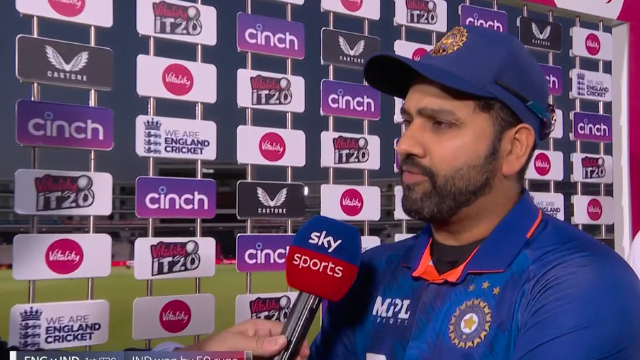 www.criccrank.com - 2022-07-18T043812.262 IND vs ENG: Captain Rohit Sharma is not happy despite the series win, the reason given is not Hardik but happy with the return of this player