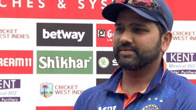 INDvsWI T20I: Captain Rohit Sharma said after the win "I never thought we would score 190 runs, it did it"