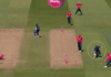 Rishabh Pant's stormy 26-run innings, the fielder came forward while running away, said "maar du takkar"