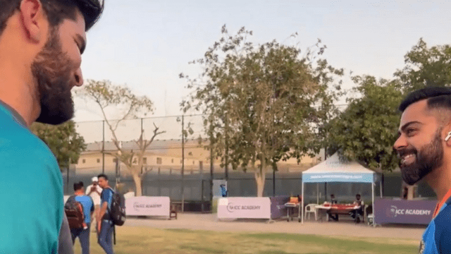 Video: Shaheen Afridi's prayers with Virat Kohli also said "with you in the form returned soon"