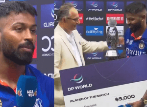 IND vs PAK: Man of the match, Hardik said, "I am not boasting, even if I had to score 15 runs, I would have made it"