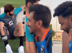 Video: Virat, Chahal, Rahul asked Shaheen Afridi sitting in a corner "It's a question", Pant said "Effort to be made sir"
