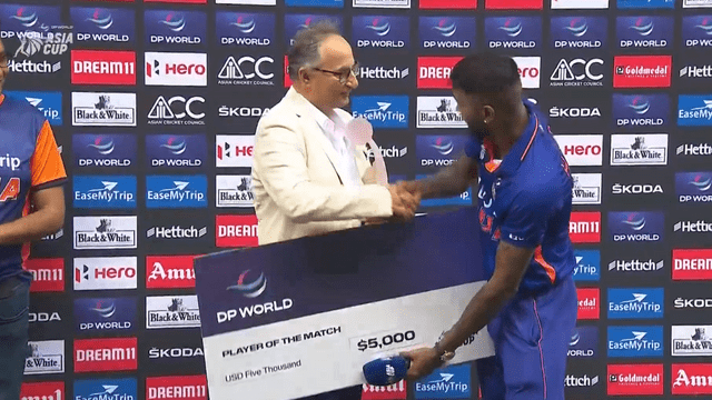 IND vs PAK: Man of the match, Hardik said, "I am not boasting, even if I had to score 15 runs, I would have made it"