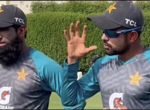 Video: Before the IND-PAK match, Babar Azam reminded the player of the World Cup victory over IND, the atmosphere became hot