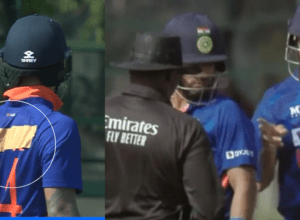IND vs ZIM: Shikhar Dhawan had to wear Shardul's T-shirt expensive, the umpire got this ear done in the LIVE match, objected