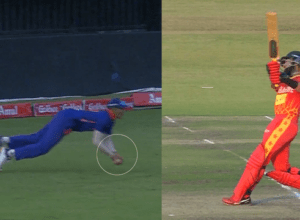Match turned by Shubman Gill's amazing Catch, India won by 13 runs, India became champion by 3-0
