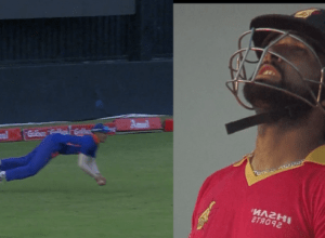 Video: Shubman Gill becomes "Superman", taking a charismatic catch of Sikandar Raza overturned the entire match
