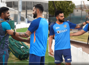 Video: Virat Kohli meets Babar Azaan, Team India meets these players before Asia Cup