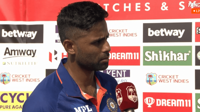 INDvsWI: Man of the match Suryakumar remembered IPL, said "I have been doing this in IPL"