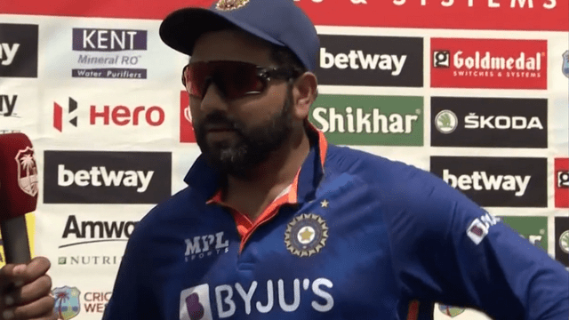 INDvsWI: After the victory, Rohit Sharma said "I knew that there is a lot of ability in it"
