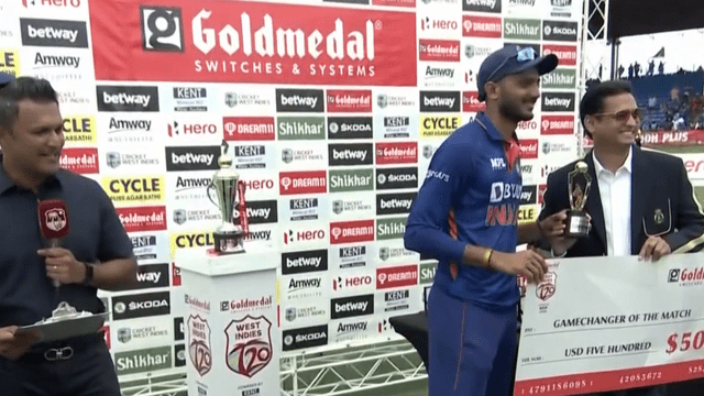 INDvsWI: India beat WI by 88 runs, became champion 4-1, got Man of the Match and Man of the Series