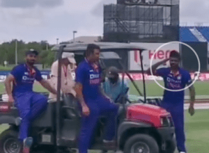 Video: Shadow Sanju Samson's magic in Florida, thanked fans for "salute stumbling", video went viral