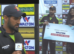 ZIM vs BAN: Man of the series Sikandar Raza said "Despite 2 consecutive centuries, this thing will be sad"