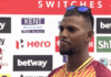 WI vs NZ: हार के बाद बौखलाए निकोलस पुरन कहा ” इस खिलाड़ी की वजह से मिली WI को हार” I think we did well going into the last over, would have liked to chase 175 but obviously Neesham got stuck in a bit. Santner bowled really well, Ish also got a few wickets. Happy with the fight but we need to find a template to chase down these scores. Guys need to show that adaptability and be smarter. I'm not going to blame the batters a lot, it happens and the more games we play, the better we'll get.