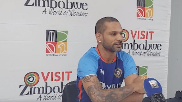 IND vs ZIM: Shikhar Dhawan said in the press conference that the game plan is ready for Sikander Raza, will not make the mistake of not judging lightly