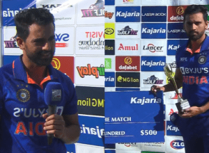 INDvsZIM: "Man of the Match" Deepak Chahar ignores the captain and gives credit for the performance, says "I was nervous, body and mind were not working"