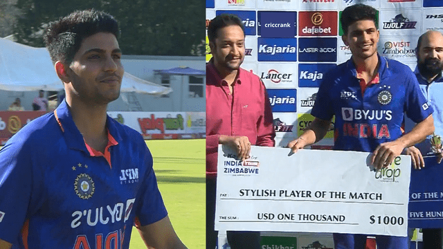 www.criccrank.com - 2022-08-18T203403.212 INDvsZIM: Shubman Gill named