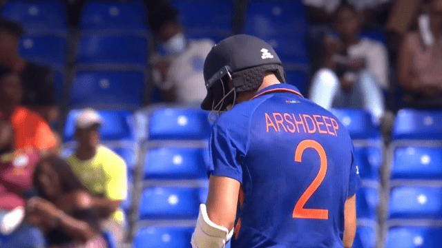 INDvsWI: In the second T20 match, 3 players wore Arshdeep's No. 2 jersey, know the big reason