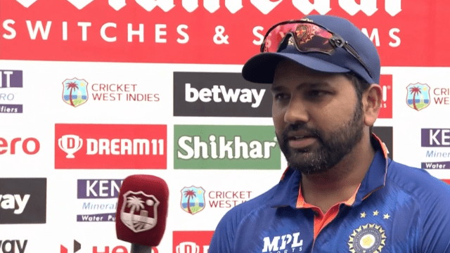 www.criccrank.com (96) IND vs WI 2nd T20I: Despite the defeat, Rohit Sharma said