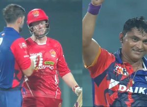 Kevin O'Brien's stormy century helped Gujarat win by 3 wickets, Sehwag faded, Nurse's century was in vain, Praveen Tambe shines