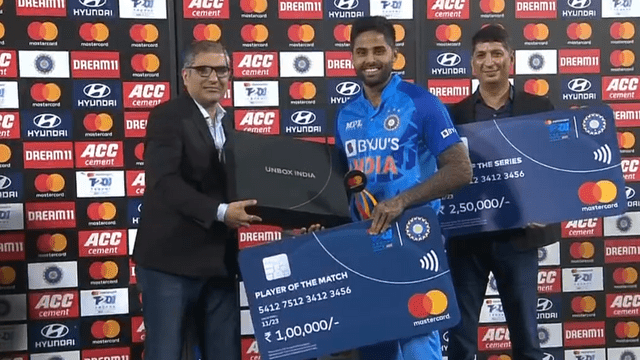 IND vs AUS: 'Man of the match' Suryakumar gave the credit for his performance, not the captain, said I enjoy batting at this number now"