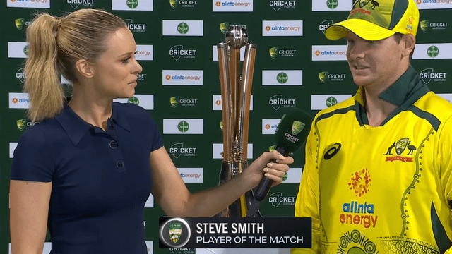 AUS vs NZ: Australia beat New Zealand by 25 runs, become champions 3-0, Steve Smith becomes "MOM"