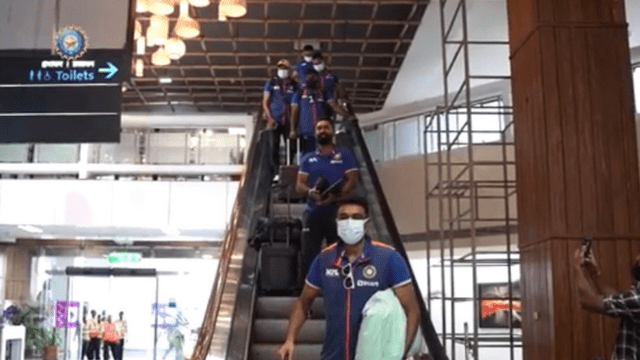 Video: Team India reached Guwahati, had a grand reception at the hotel, Harshdeep Deepak Chahar cut the cake and left Trivandrum