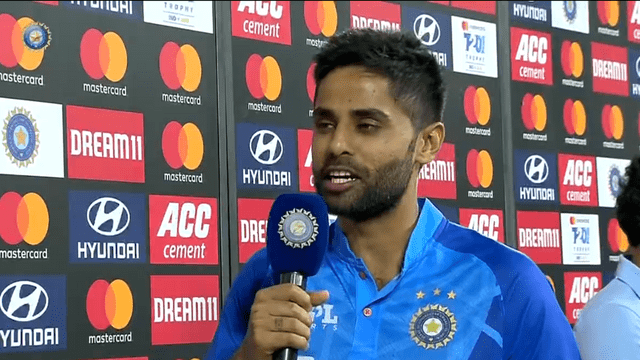 IND vs AUS: 'Man of the match' Suryakumar gave the credit for his performance, not the captain, said I enjoy batting at this number now"
