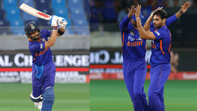 6D931308-B239-4766-B6BA-EDF40B47379C IND vs AFG: Virat Kohli- Bhuvneshwar Kumar thrashed AFG by 101 runs, 10 records broken