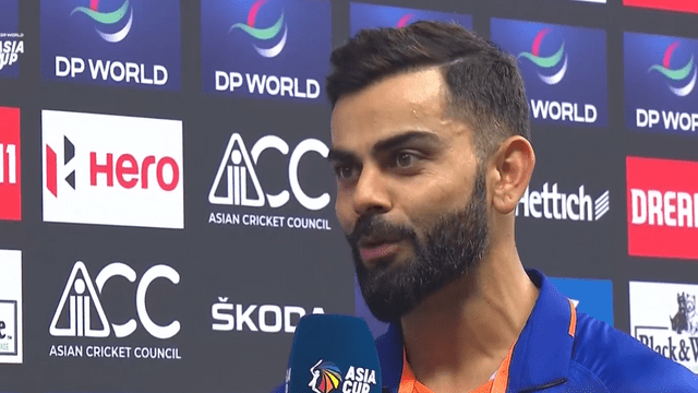 IND vs AFG: Man of the match Virat scored a century in the name of his wife Anushka, he supported in difficult times