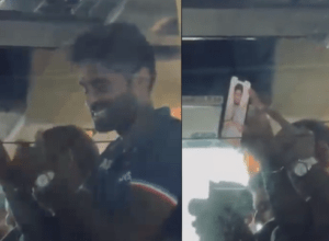 Video: Suryakumar won the hearts of Trivandrum fans by showing Sanju Samson's photo, the airport resonated with the slogan "Sanju Chahiye"