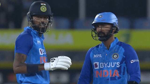 Whatever happens, I would not give strike to Karthik."