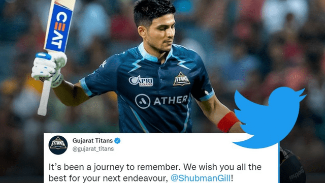 9C6F8582-6FF0-4B29-84F7-AB243BCDF7C5 Gujarat Titans left 8 crores with Shubman? The franchise increased the suspense by writing this on Twitter