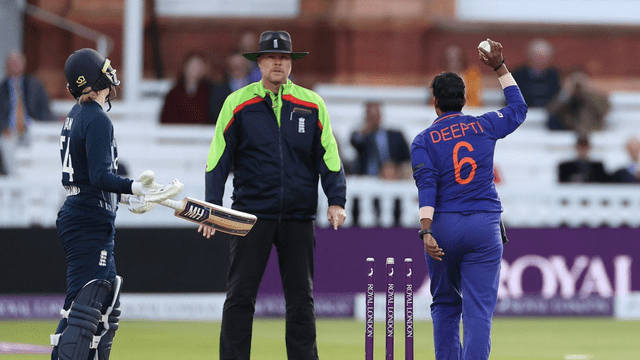 Deepti Sharma did the MANKADING so Broad got the chilly! Ashwin told Deepti a hero, should get the award
