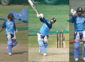 Video: Rohit Sharma, Lokesh Rahul sweats profusely in the practice session, Rishabh Pant hits a six with one hand