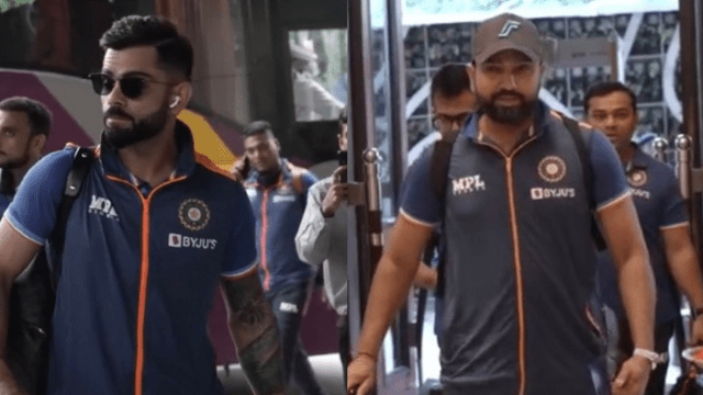 C37D7E60-AA56-4FB8-A622-B0DB348196F5 Video: Team India reached Nagpur, not Rohit's but this player's name started saying