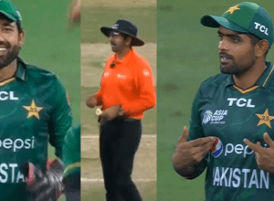 Drama happened in live match, Rizwan replaced Babar Azam with DRS, Babar clashed with umpire
