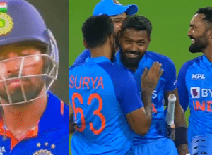 4 runs were needed in the last 2 balls, Hardik said this to Karthik in gestures, finished the match with fours