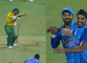 Arshdeep's killer ball bowled to David Miller, swing like you haven't seen