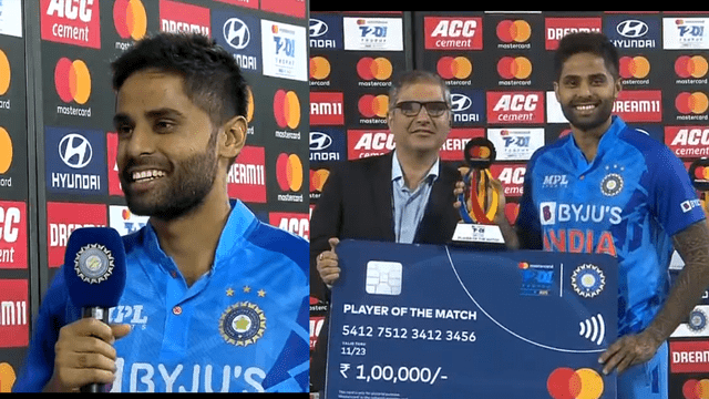E5115C52-120B-4436-B265-0A149C9A1982 IND vs AUS: 'Man of the match' Suryakumar gave the credit for his performance, not the captain, said I enjoy batting at this number now